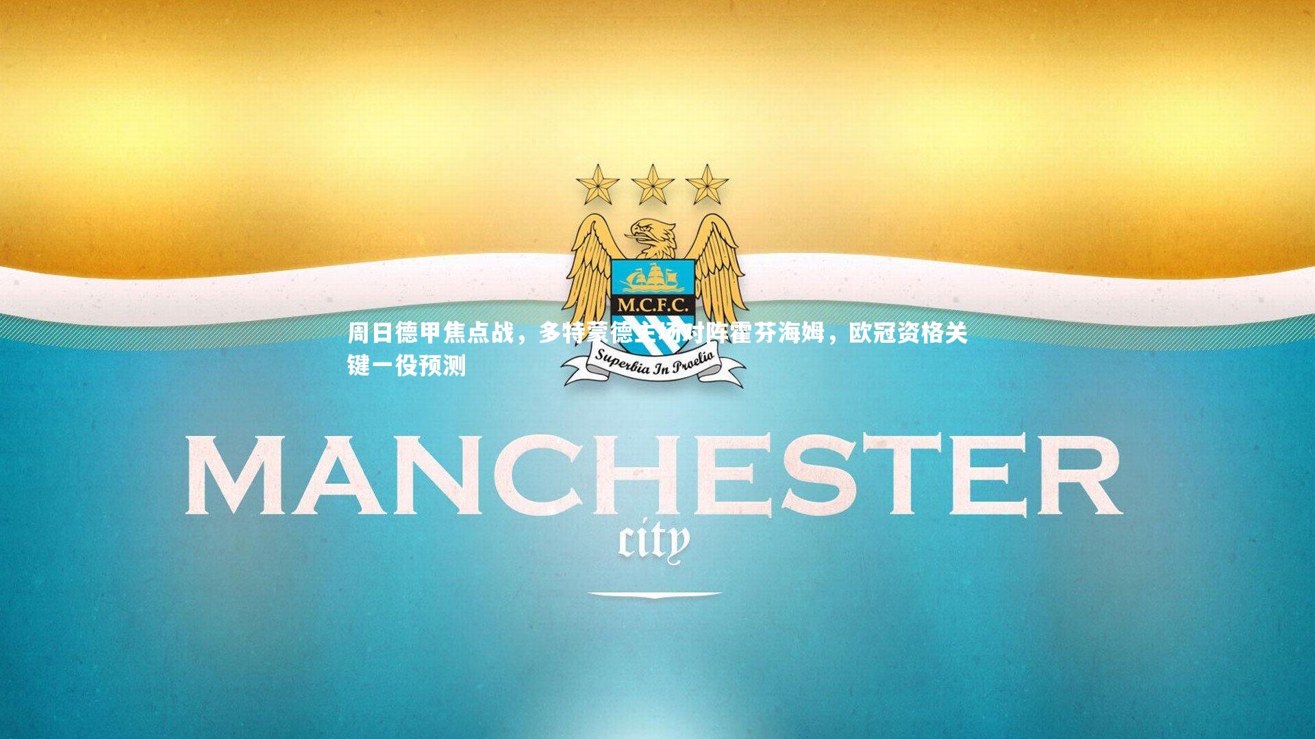 周日德甲焦点战,多特蒙德主场对阵霍芬海姆,欧冠资格关键一役预测